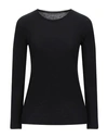Majestic T-shirt In Black