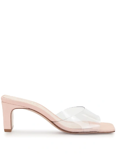 Schutz Ononria Mule Sandals In Pink