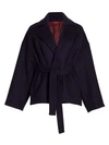 SIES MARJAN Rosa Wool & Cashmere Wrap Coat