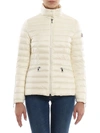 MONCLER SAFRE PUFFER JACKET IN WHITE