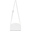 A.P.C. WHITE DEMI-LUNE BAG