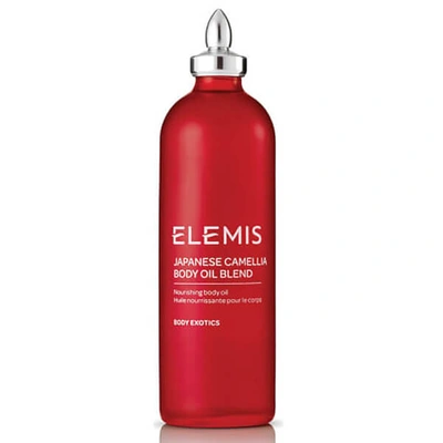 Elemis Japanese Camellia Body Oil Blend (100ml) In White