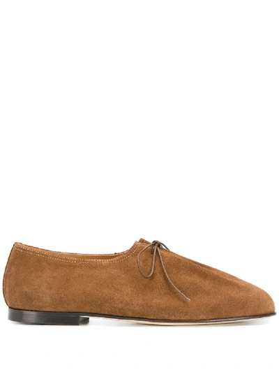 Mackintosh Jacques Solovière Lace-up Shoes In Brown