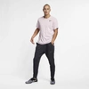 Nike Breathe Men's Short-sleeve Training Top In Pink
