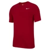 Nike Men's Dri-fit Training T-shirt In Gym Red,white