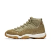 Jordan Air  11 Retro Shoe In Olive