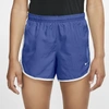 Nike Dri-fit Tempo Big Kids' (girls') Running Shorts In Blue