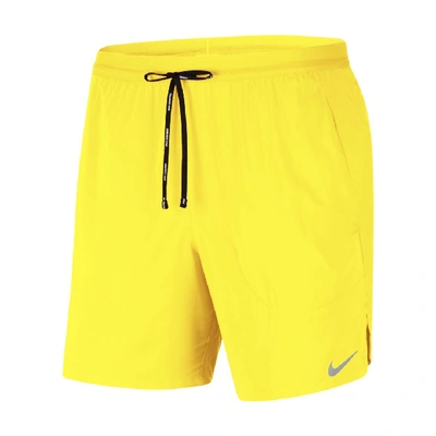 Nike Flex Stride Men's 7" 2-in-1 Running Shorts In Yellow