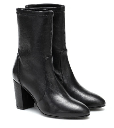 Stuart Weitzman Yulianna 60mm Mid-calf Boots In Black