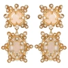 CHRISTIE NICOLAIDES LUCIA EARRINGS PALE PINK