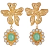 CHRISTIE NICOLAIDES ISABELLA EARRINGS MINT