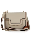 SONDRA ROBERTS PEBBLE FLAP CROSSBODY