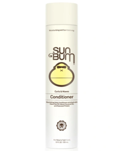 SUN BUM CURLS & WAVES CONDITIONER, 10-OZ.