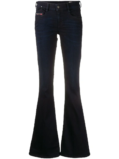 Diesel D-ebbey Bootcut Flared Jeans In Blue