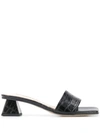 YUUL YIE CROCODILE EFFECT STRAPPY MULE