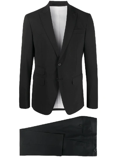 Dsquared2 Slim-fit Single-breasted Suit In Blue