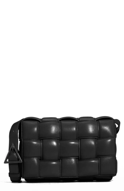 Bottega Veneta Padded Cassette Bag In Black