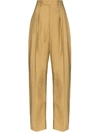 ISABEL MARANT HIGH WAIST TAPERED TROUSERS