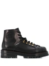 VERSACE LACE-UP BOOTS