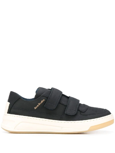 Acne Studios Steffey Low-top Trainers In Black