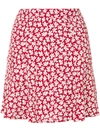 REFORMATION FLOUNCE MINI SKIRT