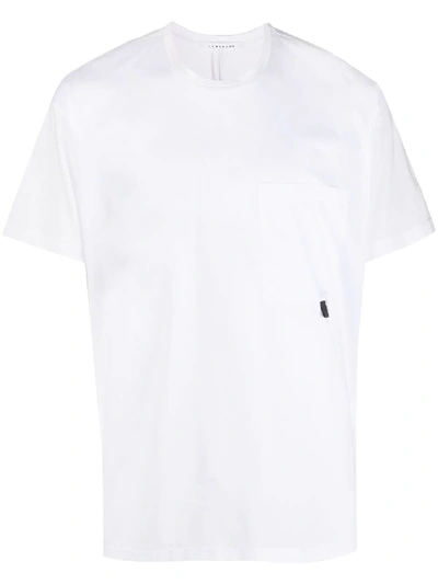 Low Brand Chest Pocket T-shirt In White