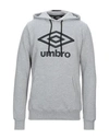 Umbro Hooded Sweatshirt In Grey