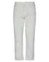Dondup Woman Pants Light Grey Size 32 Cotton, Elastane
