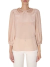 RED VALENTINO SILK BLOUSE,11416397