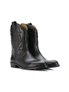 Gallucci Teen Camperos Mid-calf Boots In Black