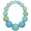 MONIES MONIES BLUE AND GREEN PALERMO NECKLACE