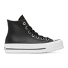 CONVERSE BLACK CHUCK LIFT HIGH trainers