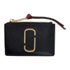 Marc Jacobs Snapshot Top Zip Wallet In 014 Black/c