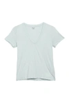 Madewell V-neck Short Sleeve T-shirt In Sea Glass