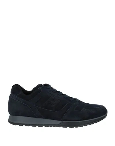 Hogan Sneakers In Dark Blue