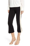 LYSSÉ HANA SLIT CROP TUXEDO PANTS,12-2566-M2