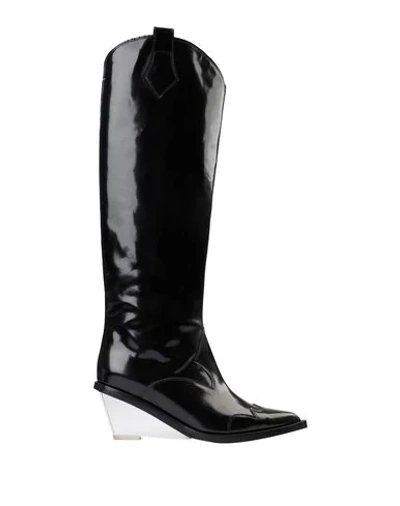 Mm6 Maison Margiela Boots In Black