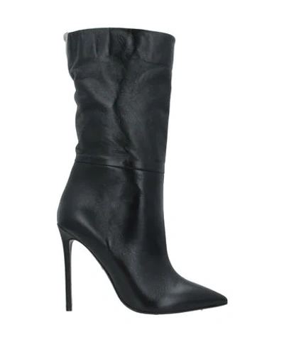 Greymer Knee Boots In Black