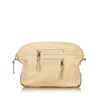 CHLOÉ LEATHER CLUTCH,FD9D9763-066E-2993-E21F-37B72E322900