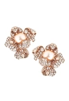 ANABELA CHAN ROSE BLOSSOM EARRINGS,1E7460CE-3670-C7FC-7BDB-66C3B7C763E7