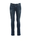 DOLCE & GABBANA BLUE COTTON JEANS,06DCF518-46FC-EAF4-9101-063646E86687