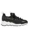 Pierre Hardy Trek Comet Lace-up Sneakers In Black