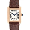 CARTIER TANK SOLO ROSE GOLD STEEL BROWN DIAL LADIES WATCH W5200024,3E4CD123-D971-8BF1-0138-67FADCA8429E