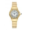 CARTIER SANTOS 18K YELLOW GOLD LADIES WATCH,994C4D0B-D841-491B-DC6B-21D08473CE9A