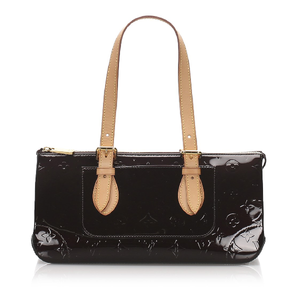 Pre-Owned Louis Vuitton Vernis Rosewood In Black | ModeSens
