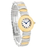 CARTIER COLISEE CASQUE D'OR LADIES STAINLESS STEEL 18K YELLOW GOLD WATCH,2F638CC8-EF1A-E001-A400-087A9F34E7D7