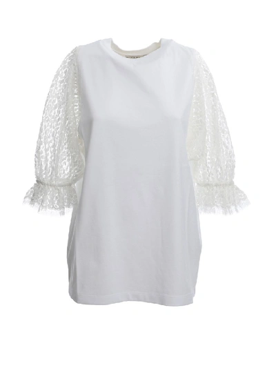 Givenchy White Cotton Blouse