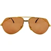 CARTIER VENDOME SANTOS VINTAGE SATIN SUNGLASSES 62 14,2D5850B4-6E80-0691-40C4-D4C68E940460