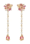 ANABELA CHAN PADPARADSCHA PARADISE DROP EARRINGS,A88B82B8-796C-4462-409D-D4F55D7C6153