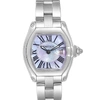 CARTIER ROADSTER PURPLE MOTHER OF PEARL DIAL STEEL LADIES WATCH W6206007,AA0BF21B-778D-EBA4-1E53-5205D9F1B9DC